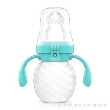 Chupete portátil de silicona flexible para bolsa de mordida de bebé